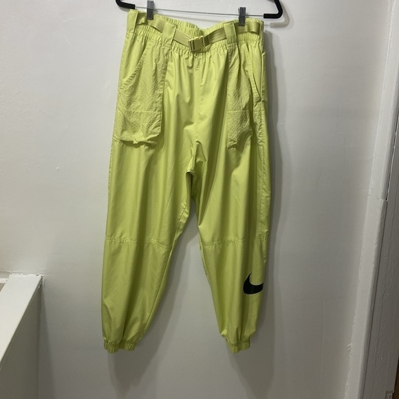 Nike,Women’s,Woven,Light Green,Swoosh Pants With Elastic Ankle.Size-XL. - Picture 1 of 9